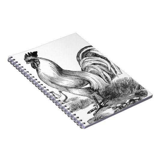 Vintage Dachdarstellung Notizblock (Rechte Seite)