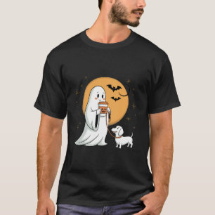 Vintage Dachshund Halloween Gruselige Saison Weeni T-Shirt