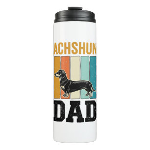 Vintage-Dachshund-Vater-Hundefan-Vector-Design_1 Thermosbecher