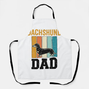 Vintage-Dachshund-Vater-Hundefreund-Vektordesign_1 Schürze
