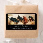 Vintage Dackel Dackel Welpen (Insitu)