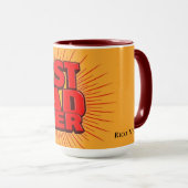 Vintage Dad Coffee Mug | Customizable Tasse (VorderseiteRechts)