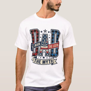 Vintage DAD Der Mann Der Mythos Die Legende T-Shir T-Shirt