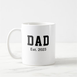 Vintage Dad Established Gift Kaffeetasse