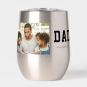 Vintage Dad Established Gift Photo (Vorderseite)