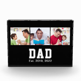 Vintage Dad Established Gift Text 3 Photo  Fotoblock