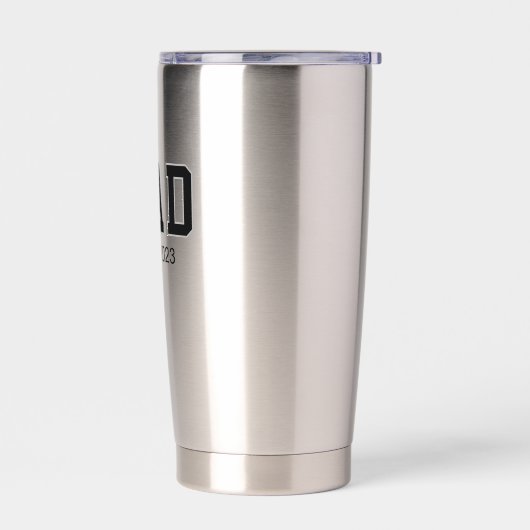 Vintage Dad Established Gift Thermobecher (Links)