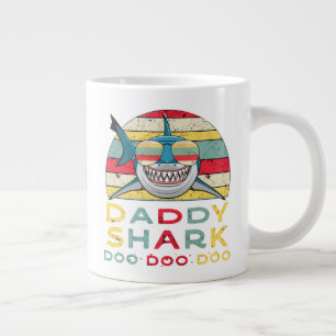 Vintage Daddy Shark "Doo Doo Doo" Jumbo-Tasse