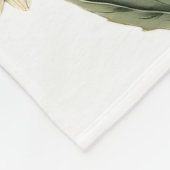 Vintage Dahlia Fleecedecke (Ecke)