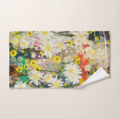 Vintage Daisies - Natur Inspiriert Blumenstrauß - Badhandtuch Set (Handtuch)