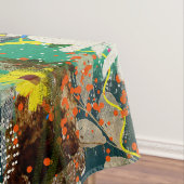 Vintage Daisies - Natur Inspiriert Blumenstrauß - Tischdecke (Beispiel)