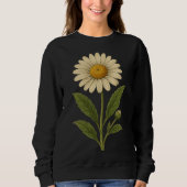 Vintage Daisy Basic sweatshirt (Vorderseite)