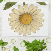 Vintage Daisy Geschirrtuch (Gefaltet)