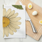 Vintage Daisy Geschirrtuch (Viertel Falte)