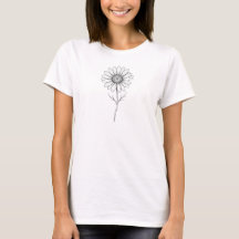 Vintage-Daisy-Minimal-Botanische-Illustration