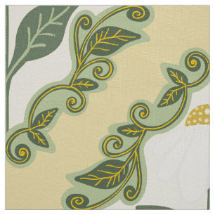 Vintage Daisy Vine Stoff