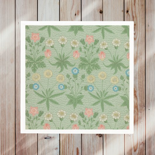 Vintage Daisy - William Morris Blumenmuster Serviette