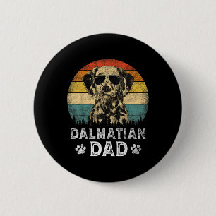 Vintage-Dalmatiner-Vater-Hunde-Liebhaber-Vatertag- Button
