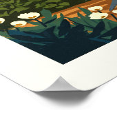 Vintage Daly City California Poster (Ecke)