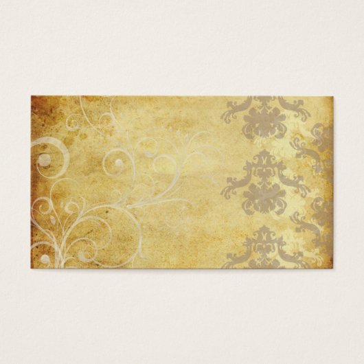 VINTAGE DAMASK-BREITERINVITATIONEN (Vorderseite)