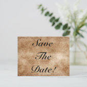 Vintage-Damask-Hochzeitseinladung! Postkarten (Stehend Vorderseite)