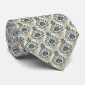 Vintage-Damask-Muster - Krawatte (Gerollt)