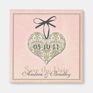 Vintage-Damask-Save-the-Date-Magnet Magnet