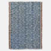 Vintage-Damask-Tapete - weiß + Ihr Hintergrund. Decke (Vorderseite Vertikal)