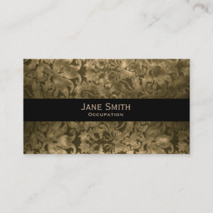 Vintage-Damask traditionell antik bohemianisch Visitenkarte
