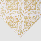 Vintage Damasken aus Gold Seidenpapier (Detail)