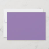 Vintage Damaskus Jahrestag Zwei Fotos Einladung (Rückseite)