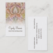 Vintage Damaskus-Visitenkarte Visitenkarte (Vorne/Hinten)