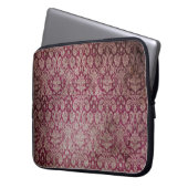 Vintage Damast-Laptop-Hülse Laptopschutzhülle (Vorderseite Links)
