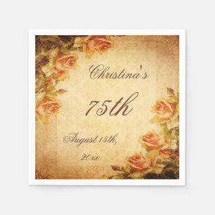 Vintage Damast-Shabby Serviette