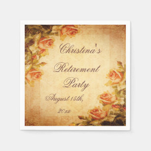 Vintage Damast-Shabby Serviette