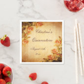 Vintage Damast-Shabby Serviette (Beispiel)