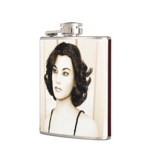 Vintage Dame Flachmann