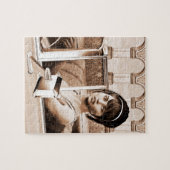 Vintage Dame Puzzle (Horizontal)