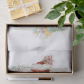 Vintage Damen in der Seidenpapier (Geschenk)