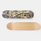 Vintage Damen Skateboard (Horizontal)