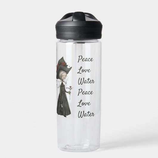 Vintage Damen Trinkflasche (Vorderseite)