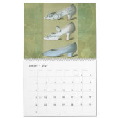Vintage Damenschuhe - 19. Jahrhundert - Kalender (Jan 2027)