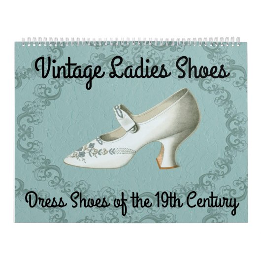 Vintage Damenschuhe - 19. Jahrhundert - Kalender (Titelbild)