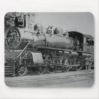 Vintage Dampf-Motor-Eisenbahn-Lokomotive