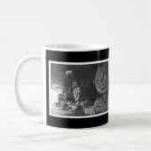 Vintage Dampflokomotive Kaffeetasse (Links)
