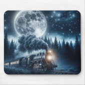 Vintage Dampflokomotive Mousepad (Vorne)