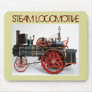 VINTAGE DAMPFLOKOMOTIVE MOUSEPAD
