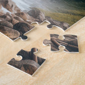 Vintage Dampflokomotive Puzzle (Seite)