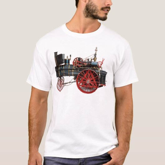 VINTAGE DAMPFLOKOMOTIVE T-Shirt (Vorderseite)