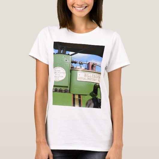 Vintage Dampfwalze T-Shirt (Vorderseite)